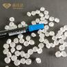 Buy cheap Round Shape HPHT Rough Diamond Lab Grown Natural DEF Color VVS Clarity from wholesalers