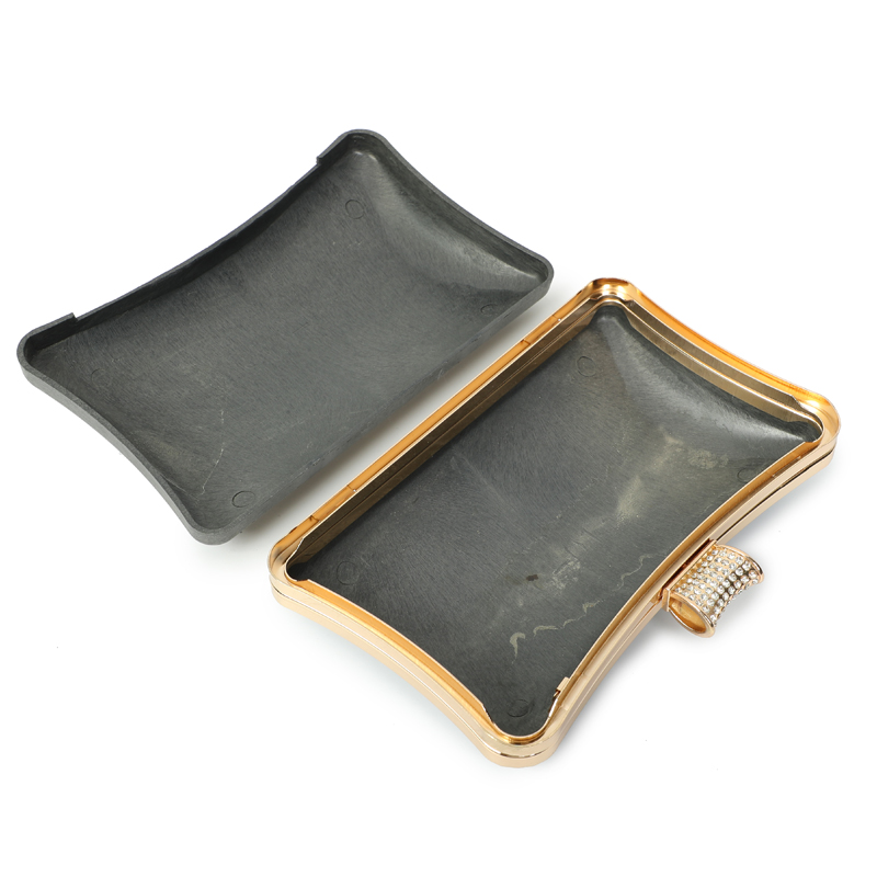 Rustproof Tearproof Clutch Frame Hardware Indelible Box Purse Frames