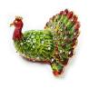 Buy cheap Beautiful peacock jewelry gift boxes alloys pewter peacock mini jewelry box from wholesalers