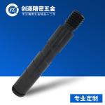 custom CNC carbon steel extension electric ventilatiors motor drive gear shaft