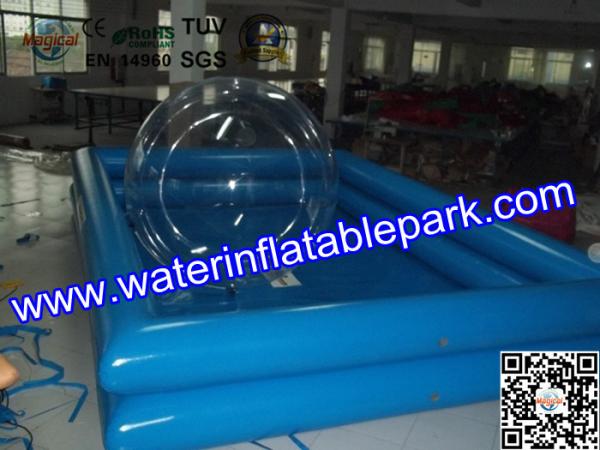 Buy cheap Double Tube Popular Extra Large Inflatable Pool For Business from wholesalers