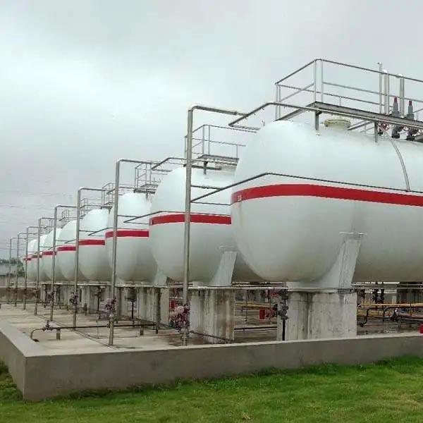 Buy cheap 80cbm 100cbm LPG Gas Bullet Tank Liquid Propane Gas 60m3 40m3 50m3 from wholesalers