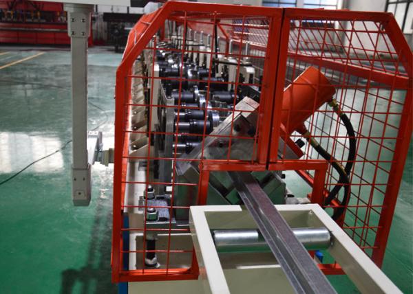 Buy cheap Gauge 25 Furring Channel Stud And Track Roll Forming Machine 12 Rollers from wholesalers