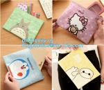Zipper Bag Warmter Office Document Cash Coin Stationery Storage Mesh File Bags