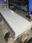 Polar White Beckers Metal Roof PPGL AZ150 0.80*1225 Chromadek IBR Matt Textured