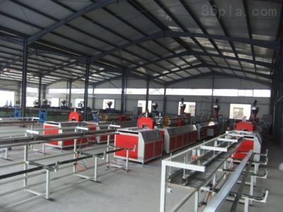 Buy cheap CE ISO9001 Plastic PVC WPC Profile Extrusion Line Low Noise High Performance from wholesalers