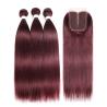 Buy cheap 99J Color 100% Real Human Hair Omber Hair Extensions For Ladys CE BV SGS from wholesalers