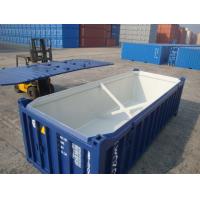 Buy cheap Steel Half Height Container Mineral Bulk For Stone Transportion Open Top product