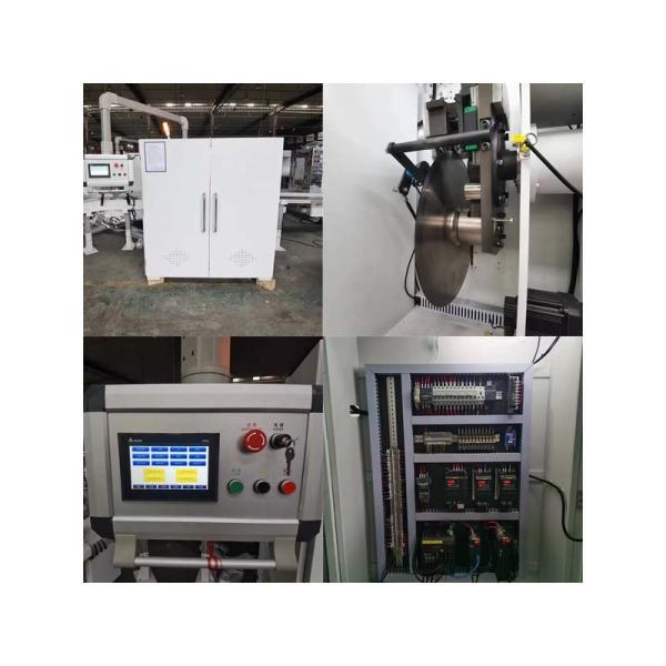 Buy cheap Jumbo Roll Toilet Paper Rewinding Cutting Packing Machine for Tissue Production Line from wholesalers