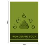 Fully Degradable Compostable Disposable Pet Dog Waste Poop Bag with Holder