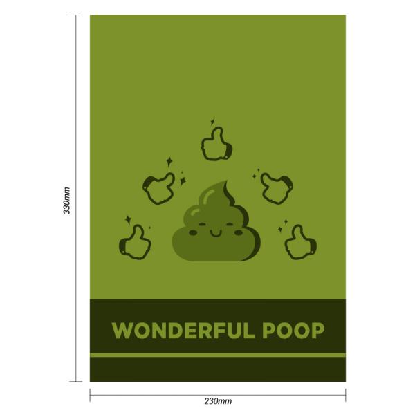 Buy cheap Fully Degradable Compostable Disposable Pet Dog Waste Poop Bag with Holder from wholesalers