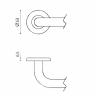 Buy cheap EN1906 fire rated interior door handle sets for commercial doors from wholesalers