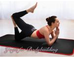 Non Slip Fitness Yoga Mat Extra Thick Yoga Mat 10mm NRB Material For Men / Women