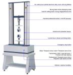 Buy cheap 50KN Load Cell Tensile compression bending Strength Testing machine from wholesalers