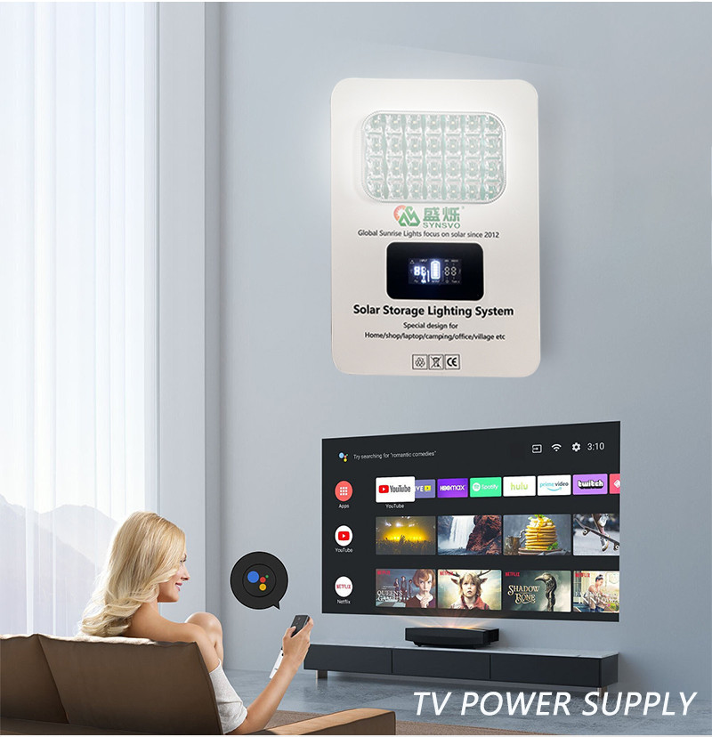 White Portable Solar Generating Systems With 6-8 Hours Charge Time