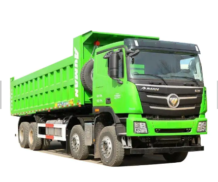 Used 8x4 12 Wheels 430hp Foton Dump Truck 12 Forward Shift Driving Diesel Tipper Truck