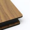 Buy cheap walnut wooden book cover from wholesalers