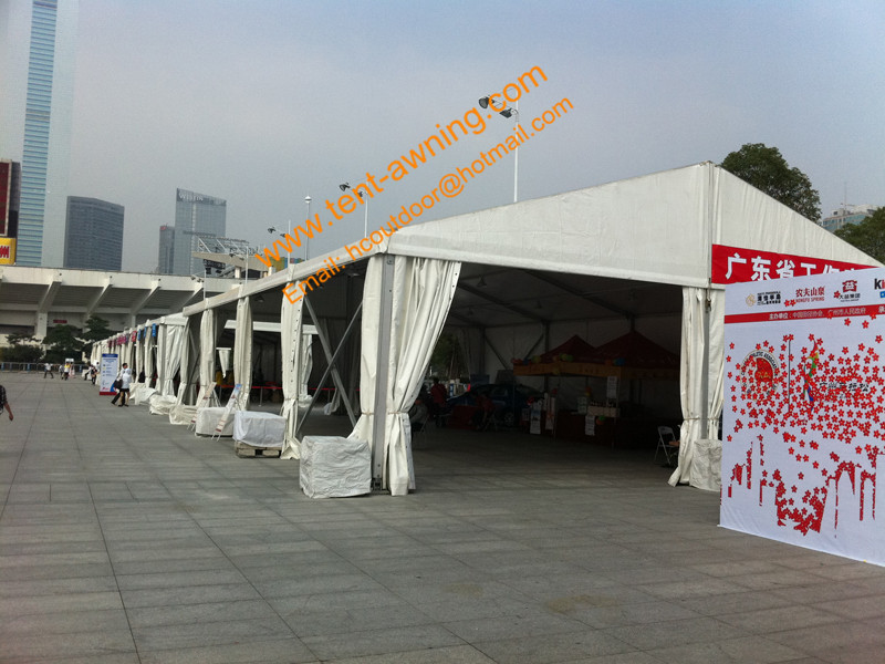 Waterproof Big Party Tent Aluminum Framework and PVC Cover Outdoor Marquee