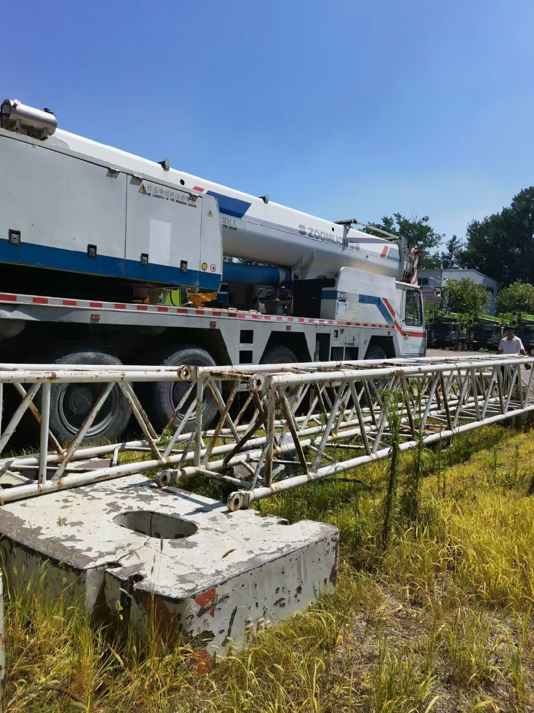 Heavy Equipment 2012 Zoomlion 90ton Used Truck Crane Mobile Crane