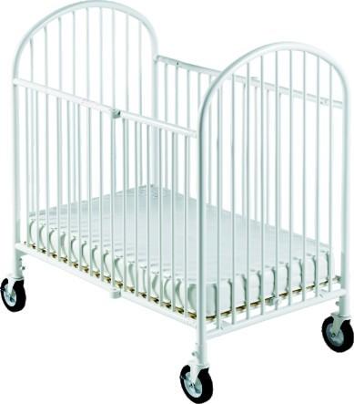 Buy cheap Heavy Duty Steel Hotel Portable Crib Foam Mattress 100mm Thickness from wholesalers