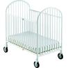 Buy cheap Heavy Duty Steel Hotel Portable Crib Foam Mattress 100mm Thickness from wholesalers