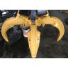 Buy cheap Hydraulic Orange Peel Grab Bucket 0.57 Cum Closed Volume 100-200L/Min Grab Flow from wholesalers