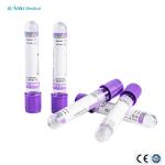 PET K2 / K3 EDTA Vacuum Tube Disposable CE Approved 3-9ml