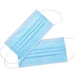 3 Layers Dust Protection Mask Disposable CE Standard For Air Pollution