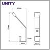 Buy cheap Stainless Steel Flush Bolt Door Accessories for Fire Door Easy Installation Different Length Option from wholesalers