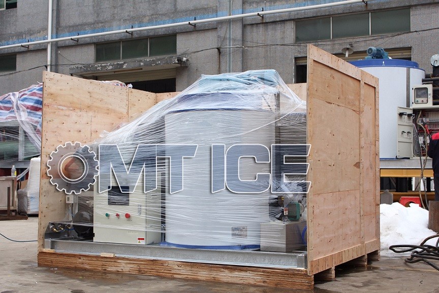 3P Fresh Water 5ton Ice Flake Maker Machine 2.2mm Thickness Snow Flake Ice Maker