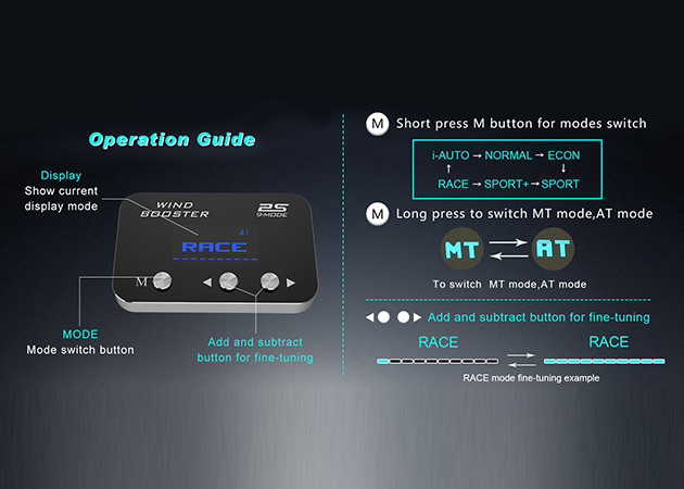 DIY Tuning Car Throttle Controller 15% Fuel Saving Accelerator Controller