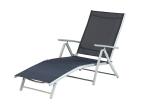 2x2 Textilene Metal Garden Sun Loungers