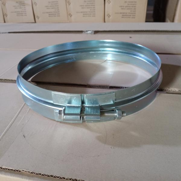 Buy cheap 150-600mm Wide Clamps Width 48mm Spiral Clamp Bands For Flanged Spiral Duct Connections from wholesalers