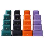 Customized Hanhong 2023 Luxury Gift Ring Jewelry Box Packaging Hot Stamping Logo