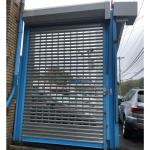 7.5KW Hydraulic Shutter Door Roll Forming Machine Punching Galvanized Metal