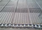 Stainless Steel Chain Conveyor Belt High Strength Customized For Food Baking