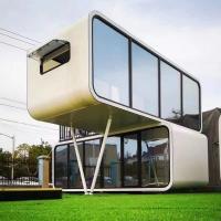 Buy cheap Outdoor Prefab House Living And Working Apple Cabin Design Office Pod product