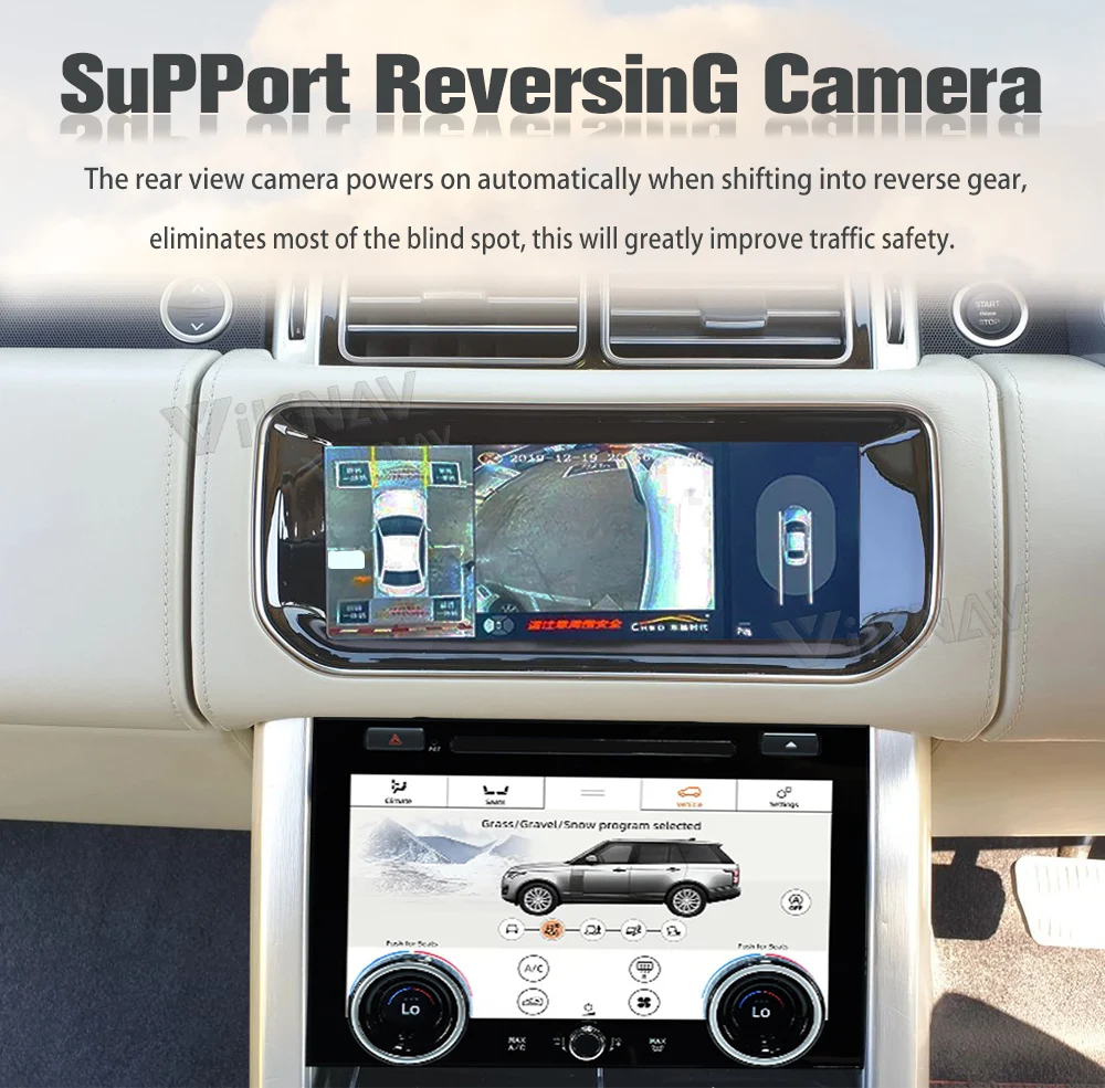 Android Auto 10.25 inch Car Radio For Range Rover Vogue L405 Carplay HD LCD Touch Screen Multimedia Video Player GPS