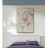 Buy cheap Textured Modern Flower Paintings Handpainted Canvas For Interior Decoration from wholesalers