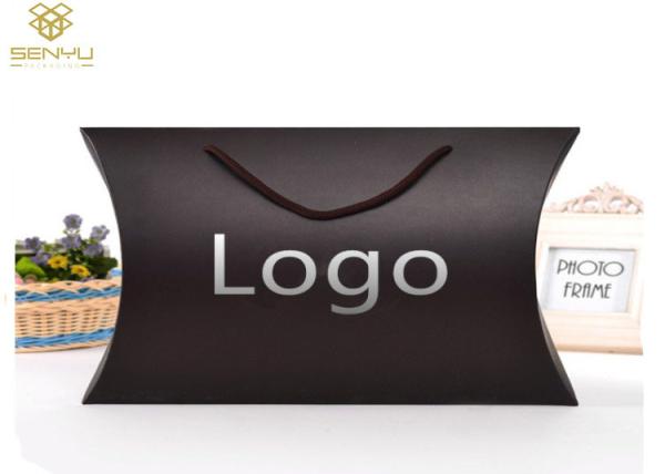 Art Paper Jewelry Box Packaging Hair Extension Pillow Packing Customized