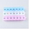 Buy cheap Mini Portable Plastic Pill Organizer Pill Box For Daily And Travel Use from wholesalers