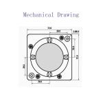 Rugged Industrial Trackball Mouse Module Waterproof Vandalproof High Sensitivity