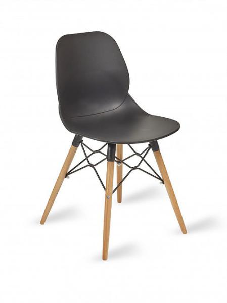 Buy cheap Modern leisure dessert shop dining chair business negotiation clear bar chair high stool coffee shop Nordic simple chair from wholesalers