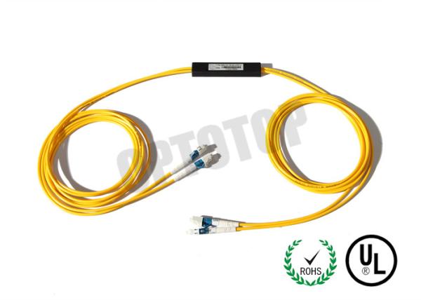 Buy cheap OM 3 2 x 2 Fibre Optic Cable Splitter 2 mm For Telecom / Networks , ROHS Listed from wholesalers