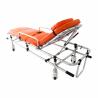 Buy cheap Aluminum Alloy Foldable Double-Tube Low-Position Ambulance Stretcher Emergency Rescue Trolley Back Adjustment from wholesalers
