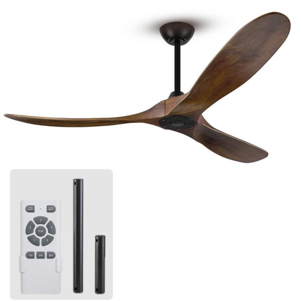 Buy cheap 3 Blades Modern LED Ceiling Fans 60 Inch Outdoor Indoor Ceiling Fan Without Light from wholesalers