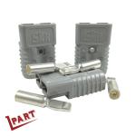 Electric Forklift Battery Charger Connector Gray 175A 600v Quick Connector