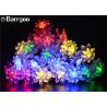 Buy cheap Outdoor Colorful Solar LED Christmas Lights Flower Waterproof String 0.15M Lamp Space from wholesalers