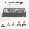 Buy cheap Adjustable Lifting Slow Pet Food Bowl Outdoor Elevated Dog Bowls With Stand from wholesalers