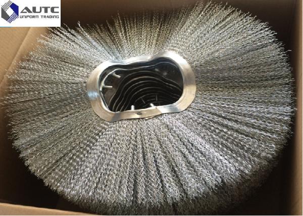 Buy cheap Galvanized Base Iron Road Sweeper Brush , Replacement Brushes For Road Sweepers from wholesalers